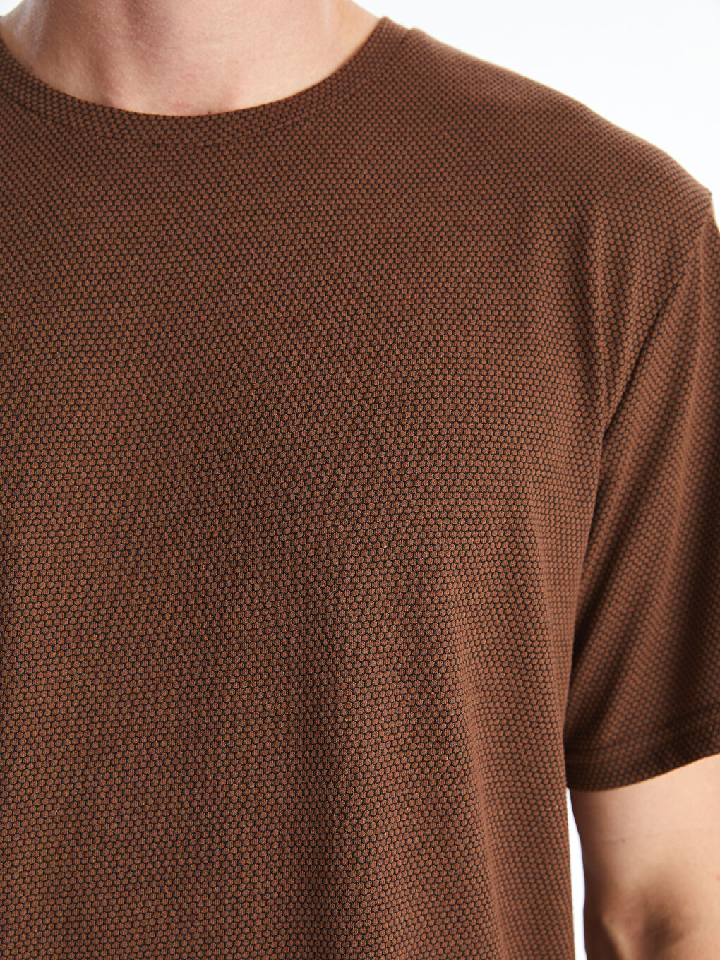 მრგვალი საყელო ჟერსი მამაკაცის მაისური-2