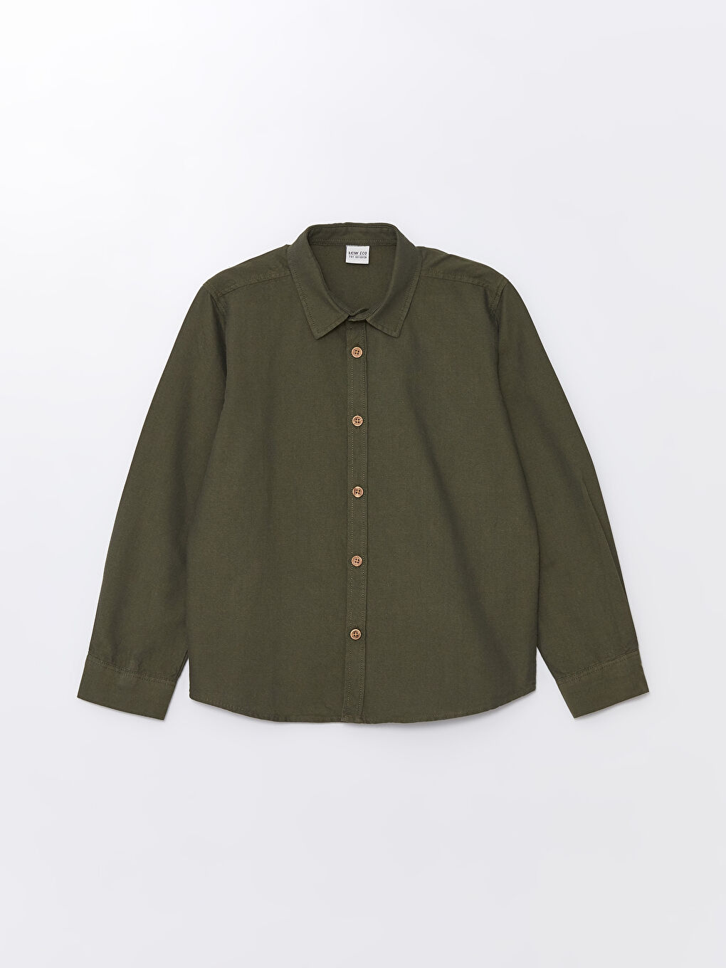 Basic Long Sleeve Boy Shirt -S4LY62Z4-YJX