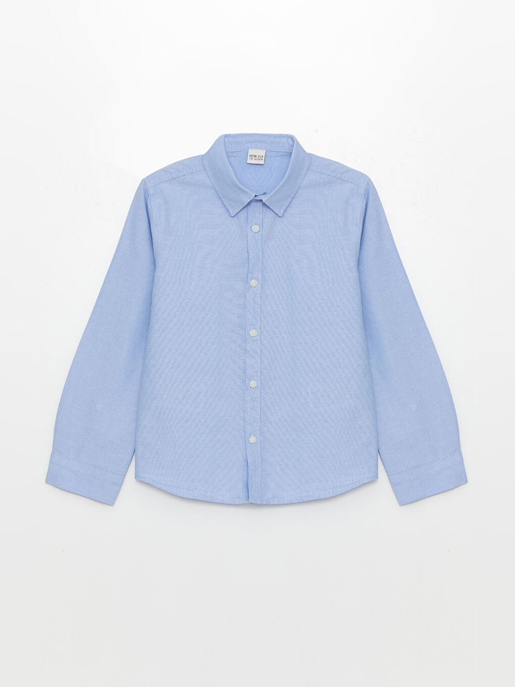 Mavi Basic Uzun Kollu Erkek Çocuk Gömlek