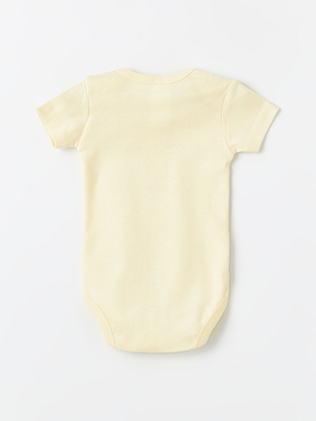 Karışık Bisiklet Yaka Kız Bebek Çıtçıtlı Bodysuit 2'li-3