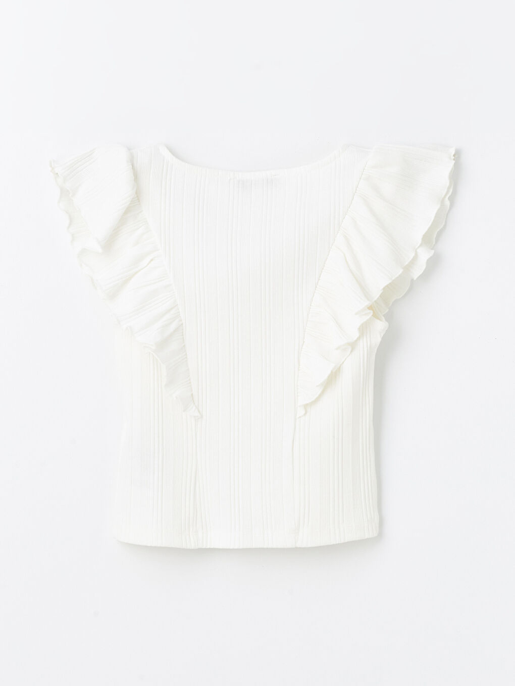 V Neck Straight Short Sleeve Women T-Shirt -S4M021Z8-R9J