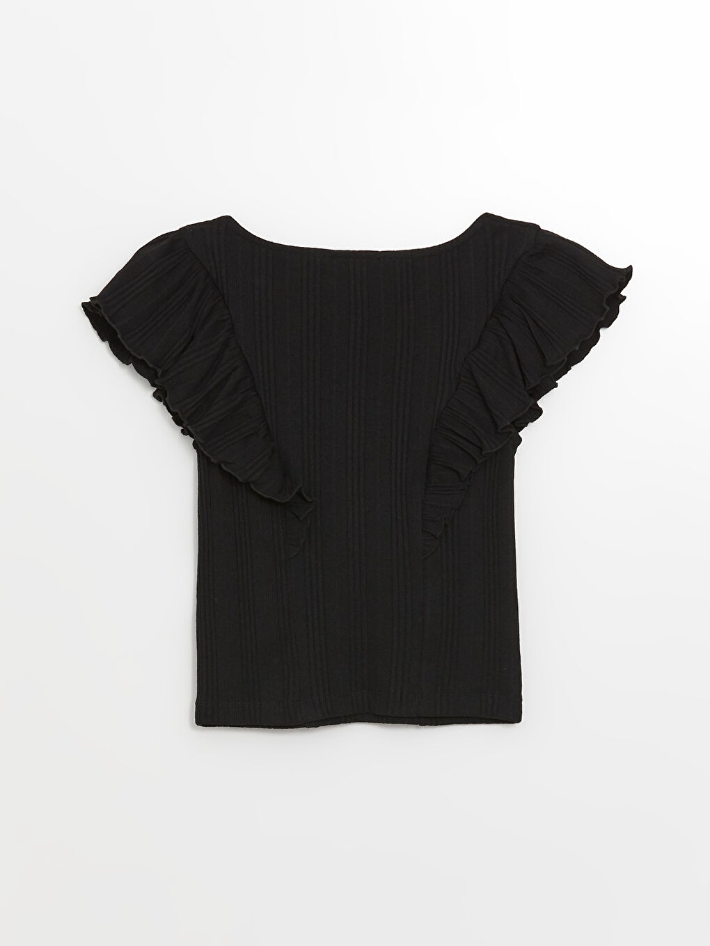 V Neck Straight Short Sleeve Women T-Shirt -S4M021Z8-CVL