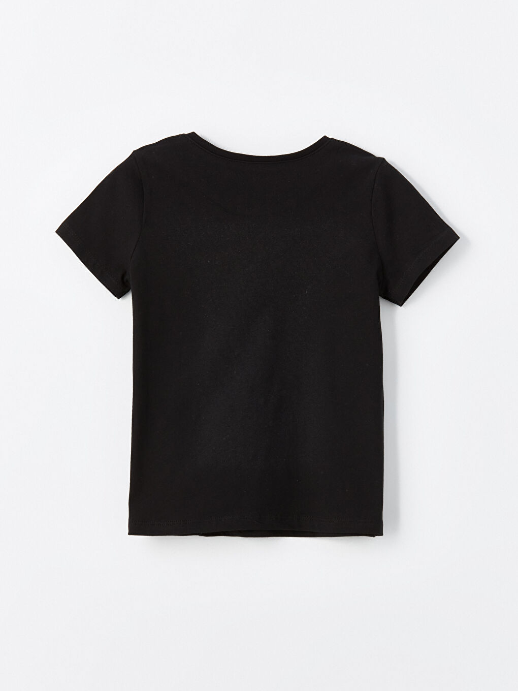Crew Neck Basic Short Sleeve Girls' T-Shirt, Pack of 2 -S4M060Z4-Q6K