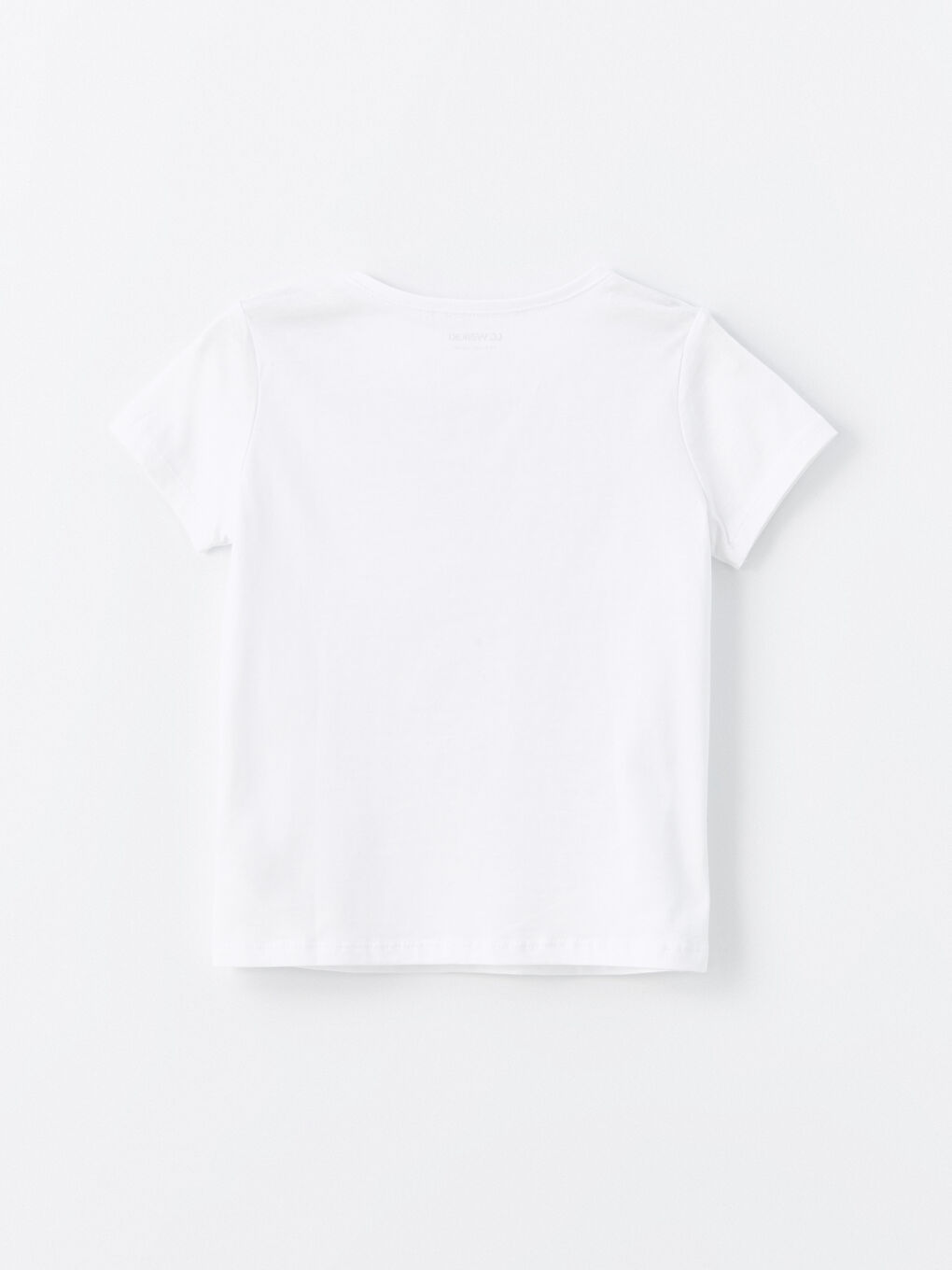 Crew Neck Basic Short Sleeve Girls' T-Shirt, Pack of 2 -S4M060Z4-Q6K