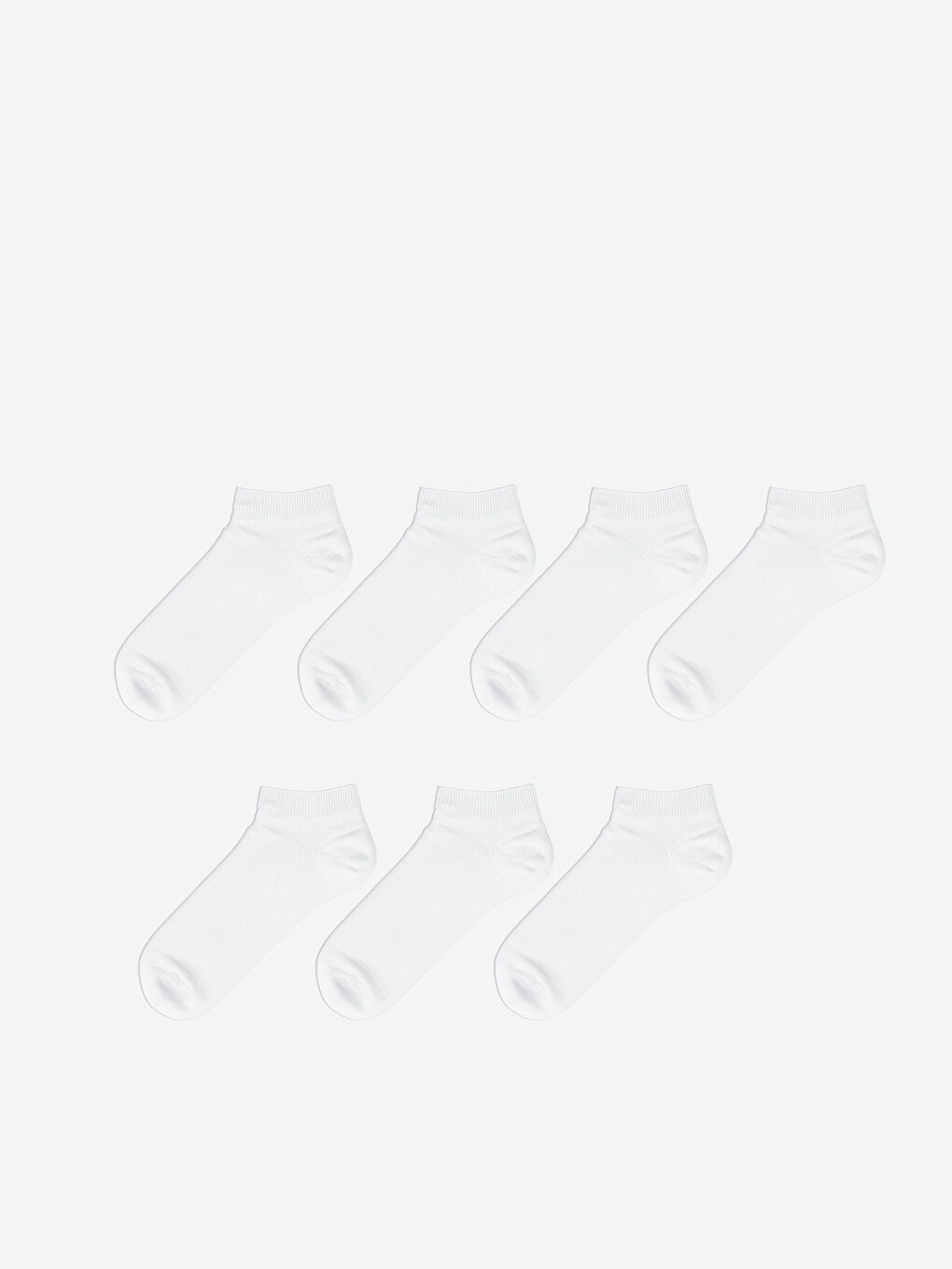 LCW ACCESSORIES Men's Trainer Socks 7 Pack -S4M085Z8-J5E