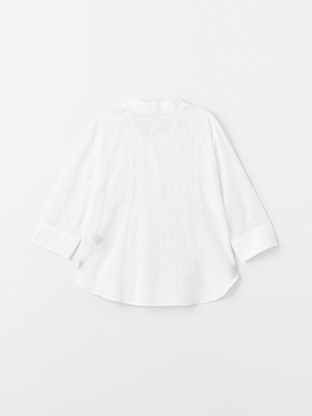 Self-Patterned Women's Shirt -S4M176Z8-Q6K