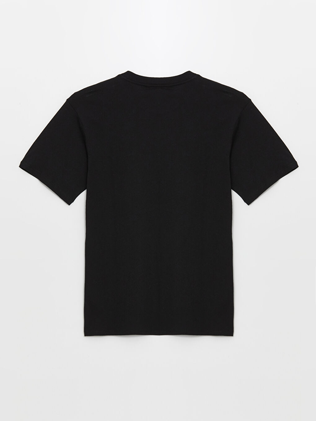 Crew Neck Short Sleeve Printed Combed Cotton Men's T-shirt -S4M187Z8-CVL