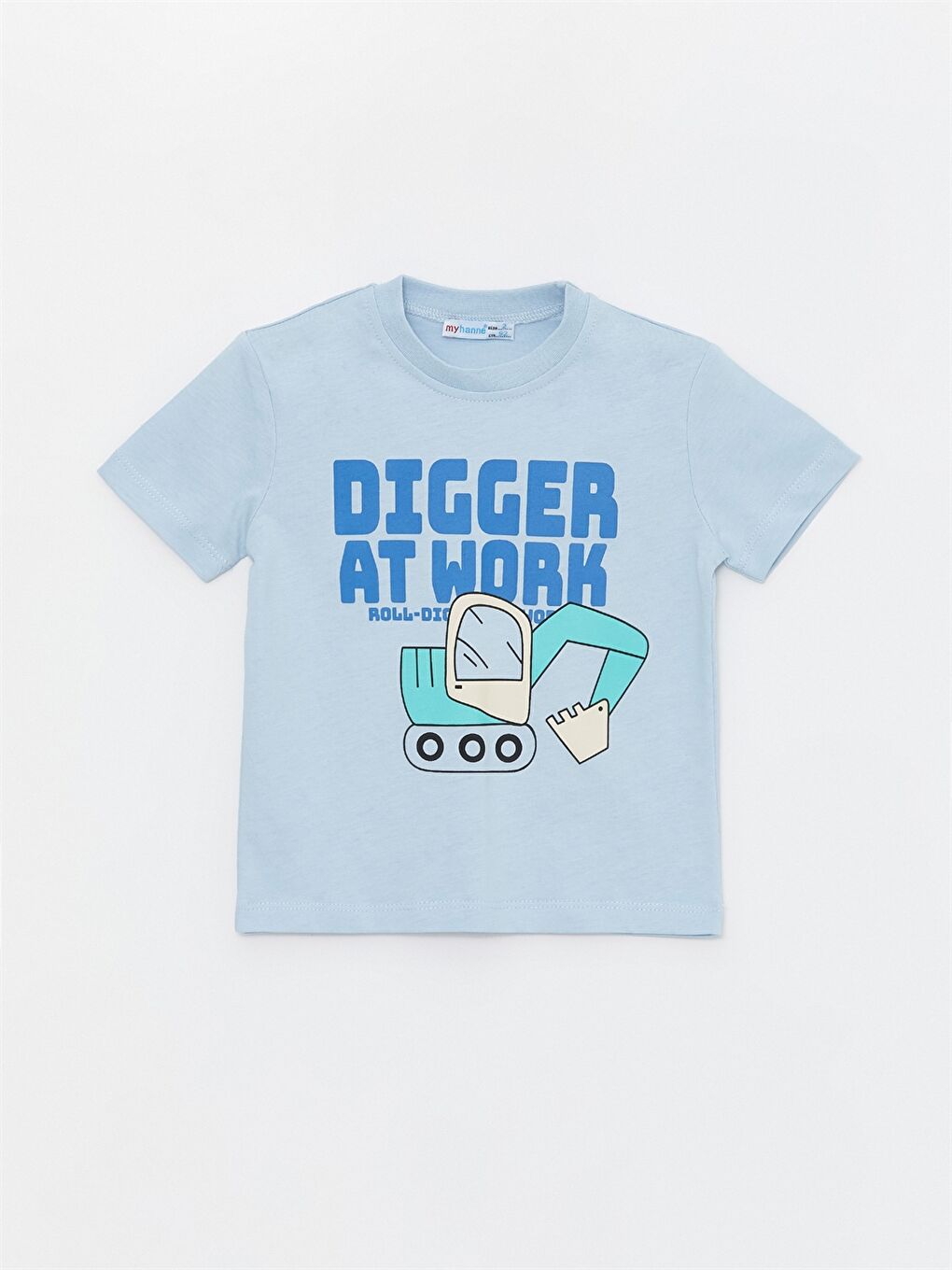 Mavi Bisiklet Yaka Erkek Bebek Takım-2