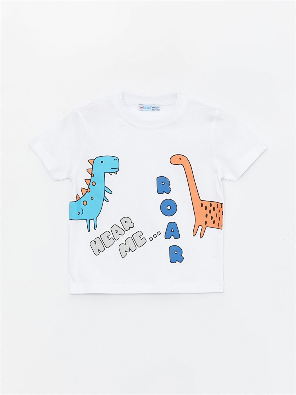 Mavi Bisiklet Yaka Erkek Bebek Tişört-2