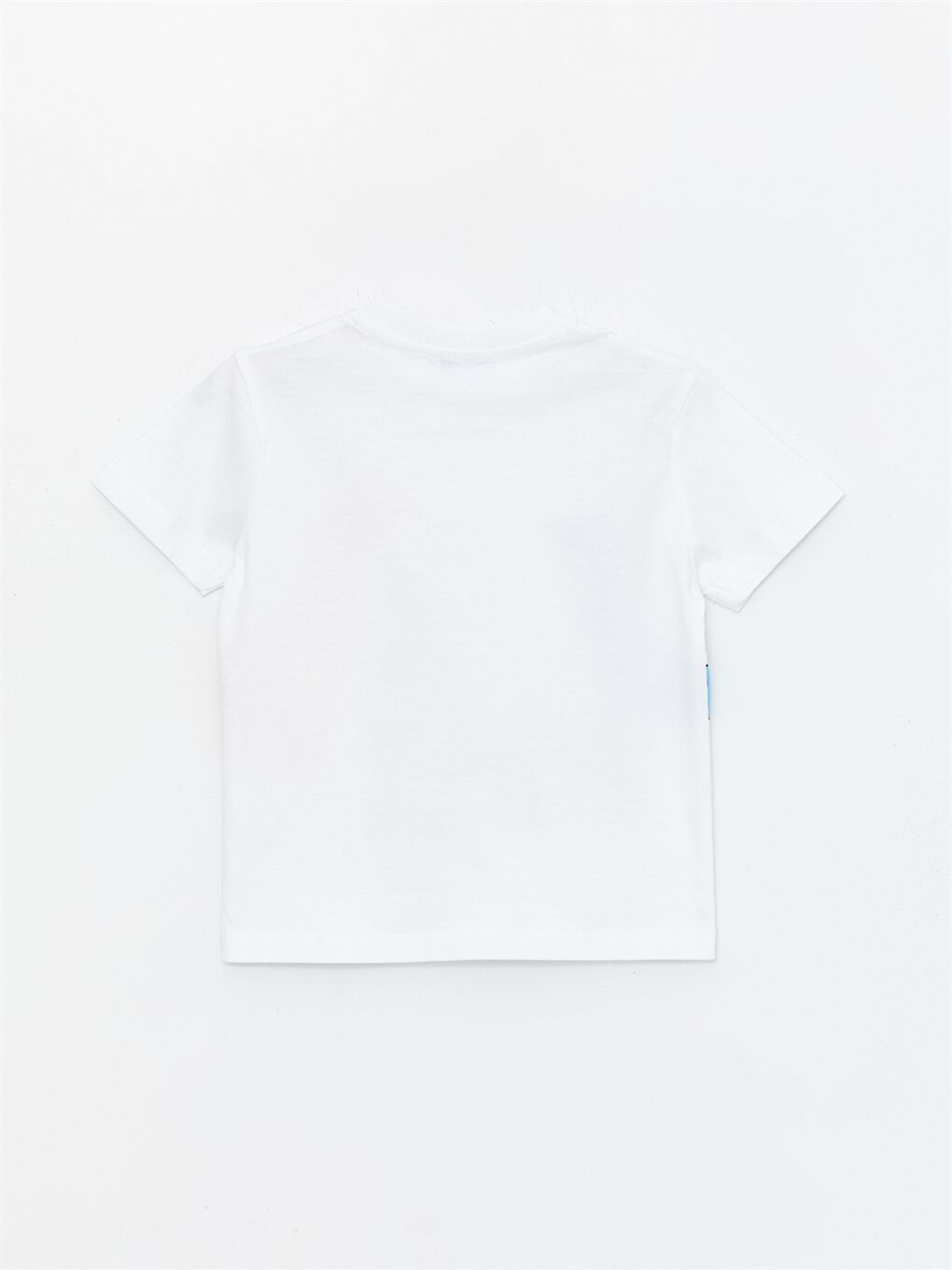 Mavi Bisiklet Yaka Erkek Bebek Tişört-4