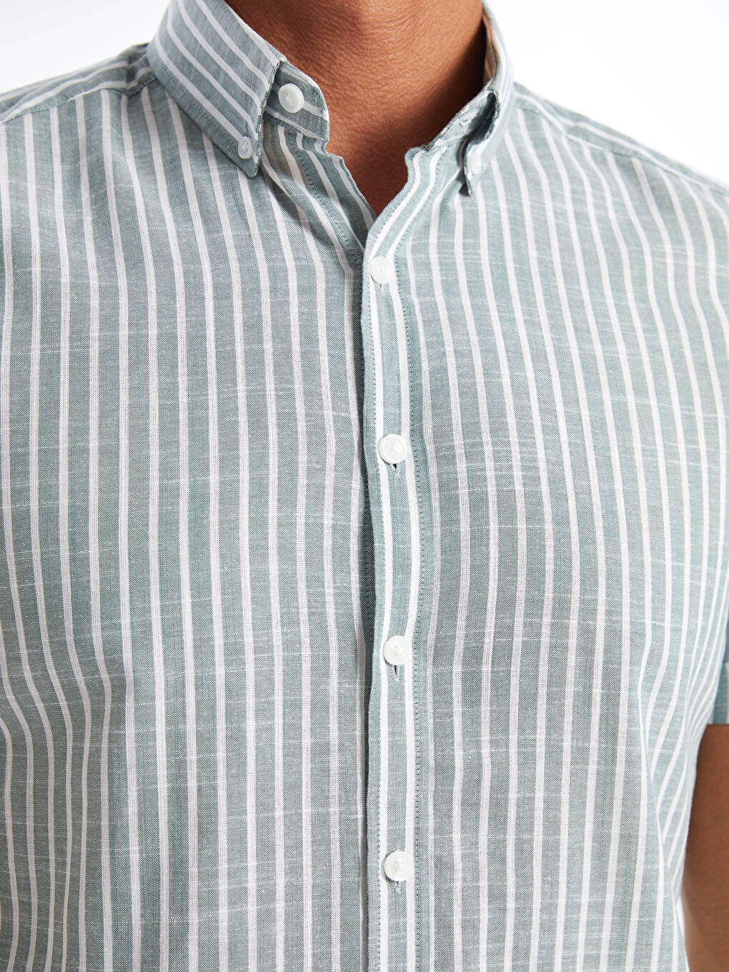Regular Fit Striped Men's Shirt-2