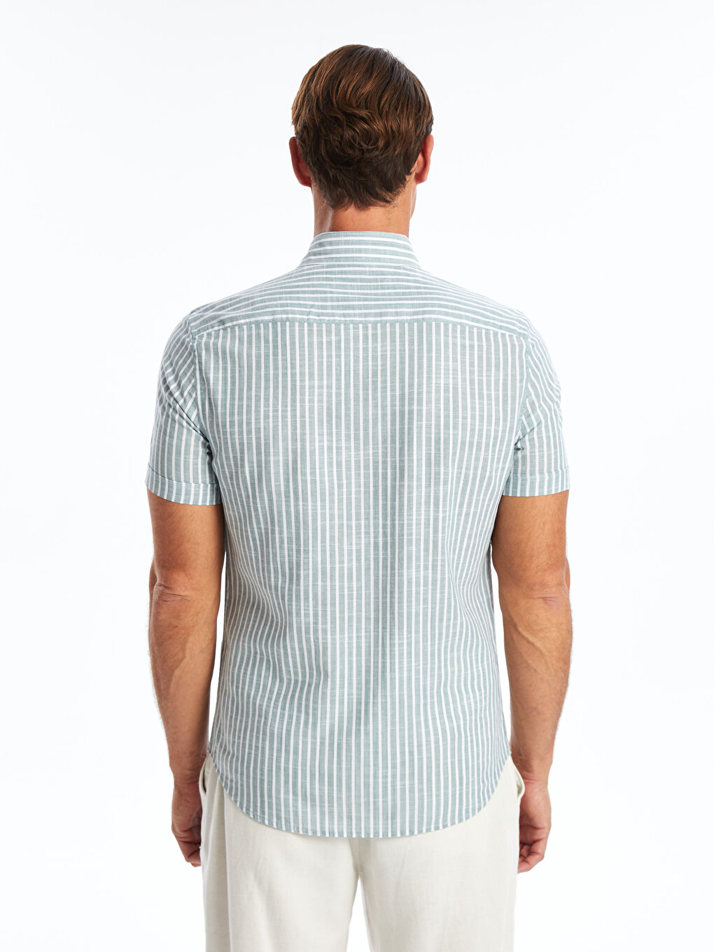 Regular Fit Striped Men's Shirt-3