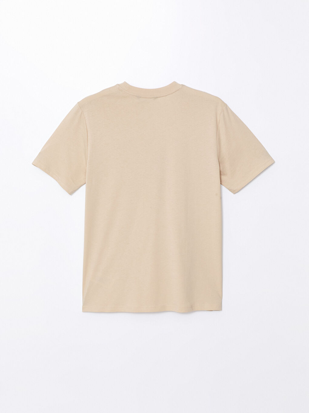 Футболка Мужская с Круглым Вырезом, Коротким Рукавом, С Принтом, Из Гребенного Хлопка-5