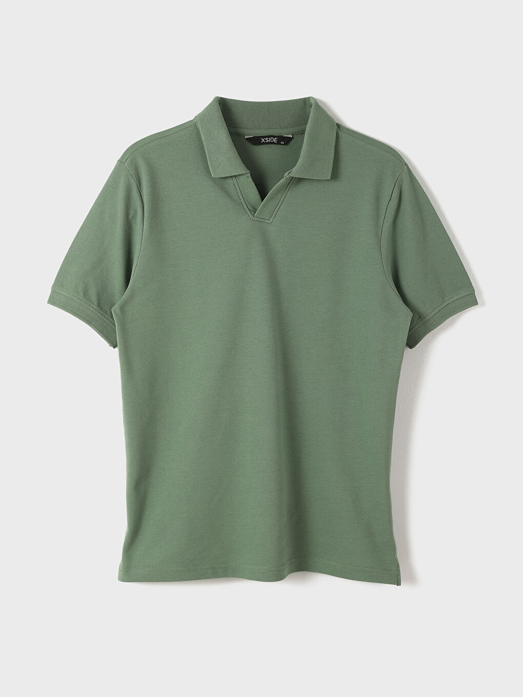 პოლო კისრის მოკლე სახელოიანი პიკე მამაკაცის მაისური