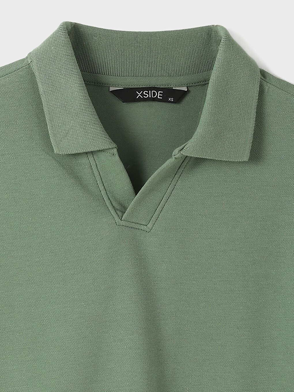 პოლო კისრის მოკლე სახელოიანი პიკე მამაკაცის მაისური-2