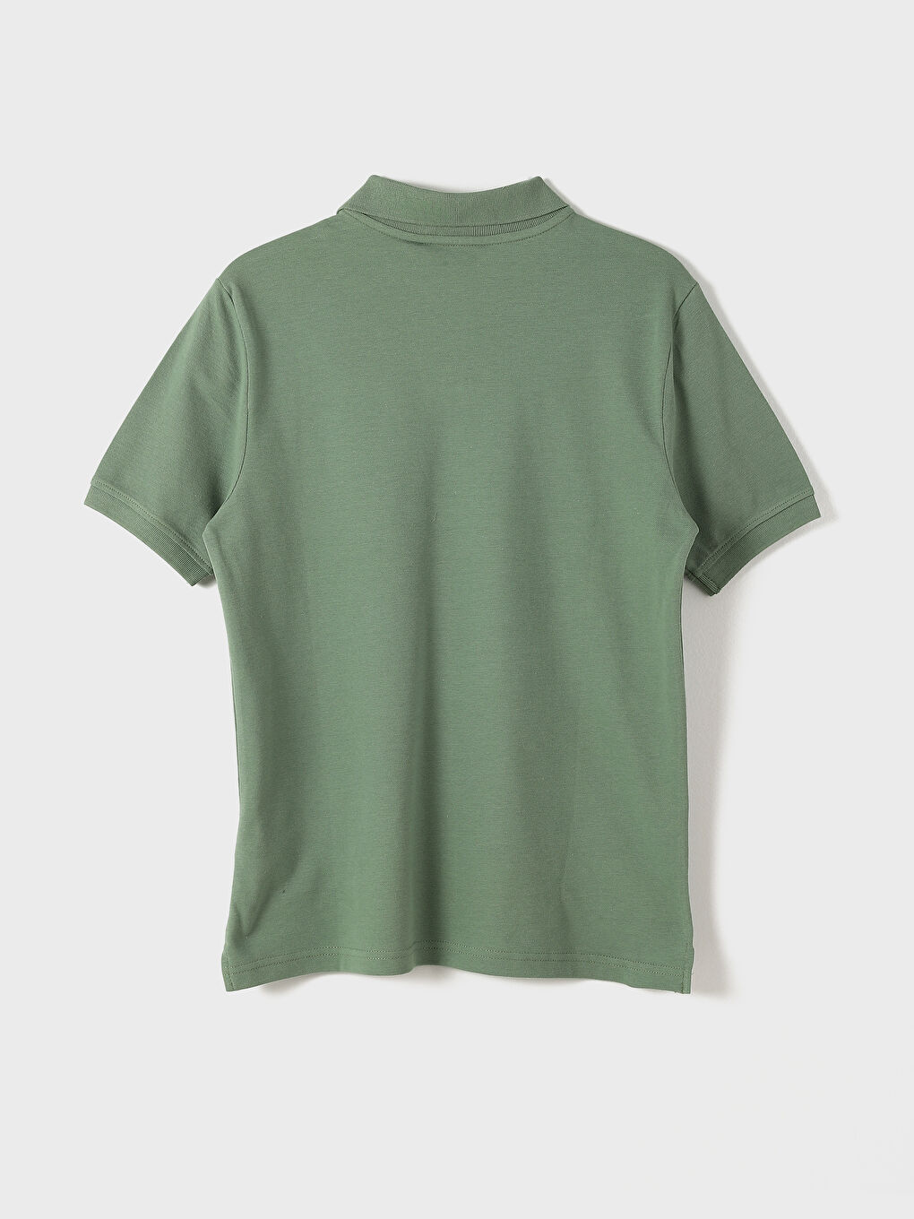 პოლო კისრის მოკლე სახელოიანი პიკე მამაკაცის მაისური-1