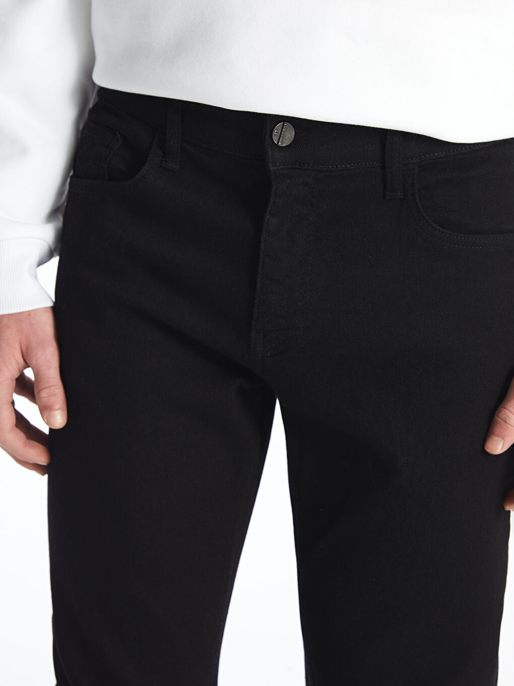 Siyah 779 Regular Fit Erkek Jean Pantolon-1