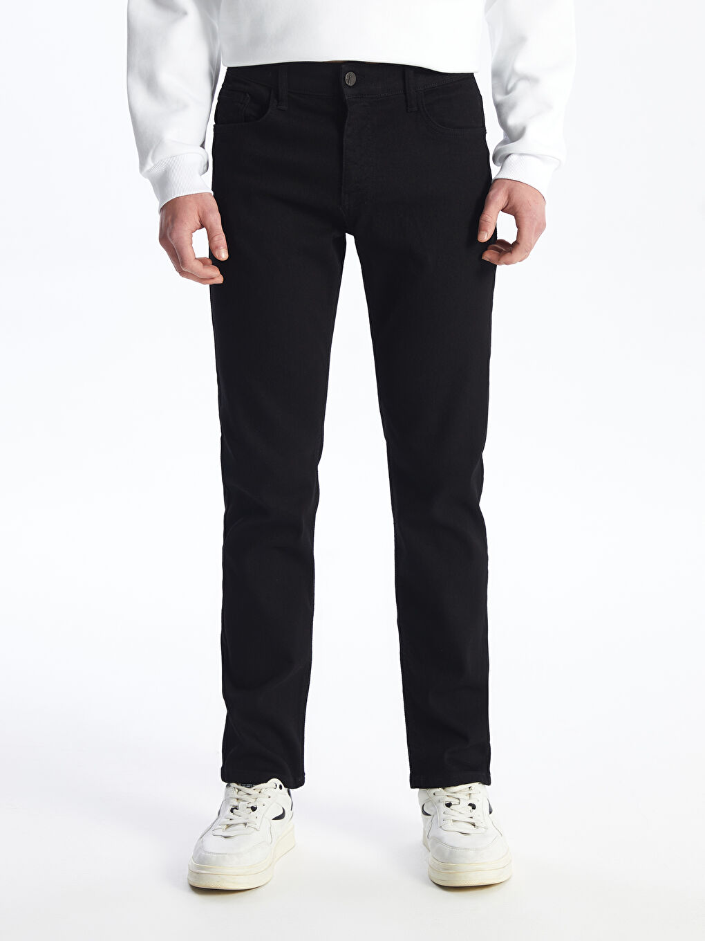 Siyah 779 Regular Fit Erkek Jean Pantolon-2