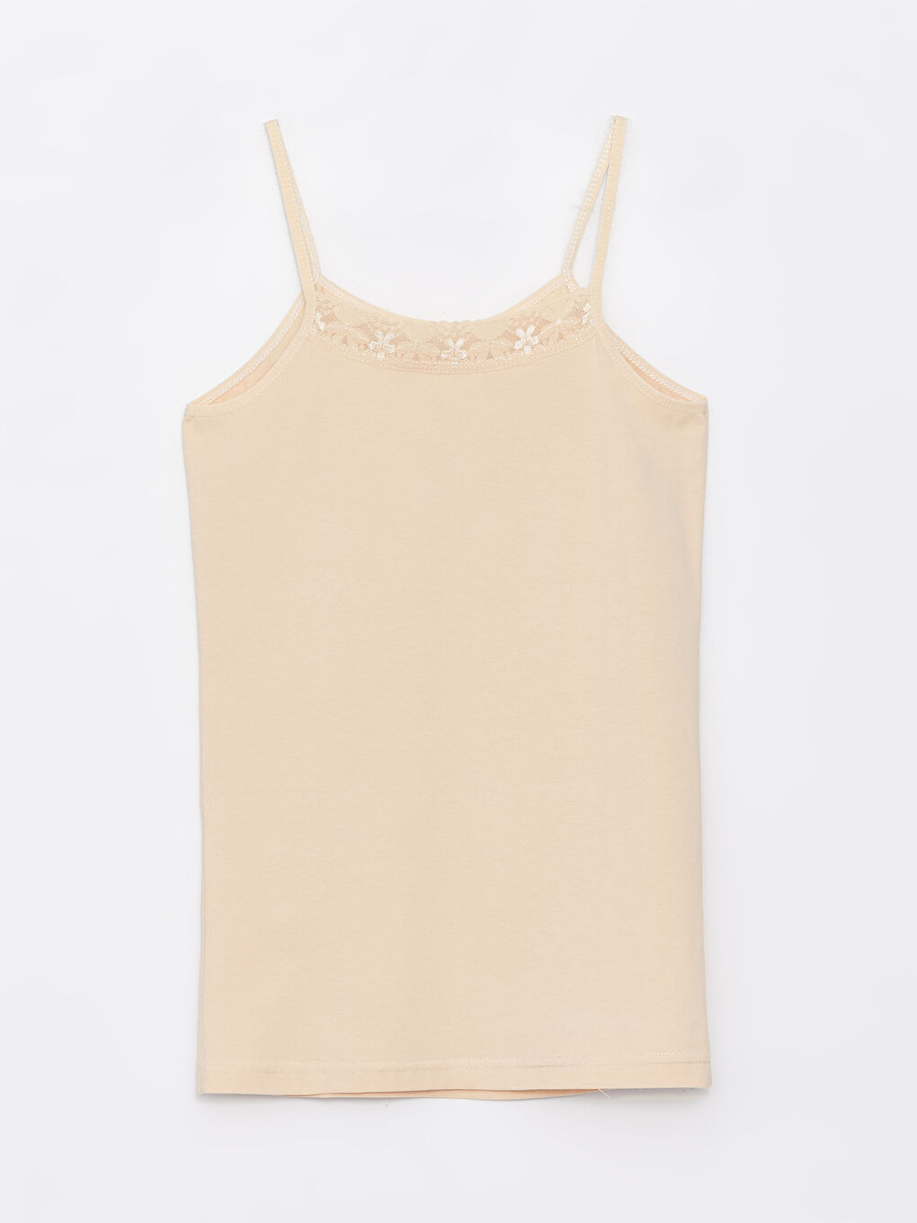 Bej Askılı Kadın Atlet