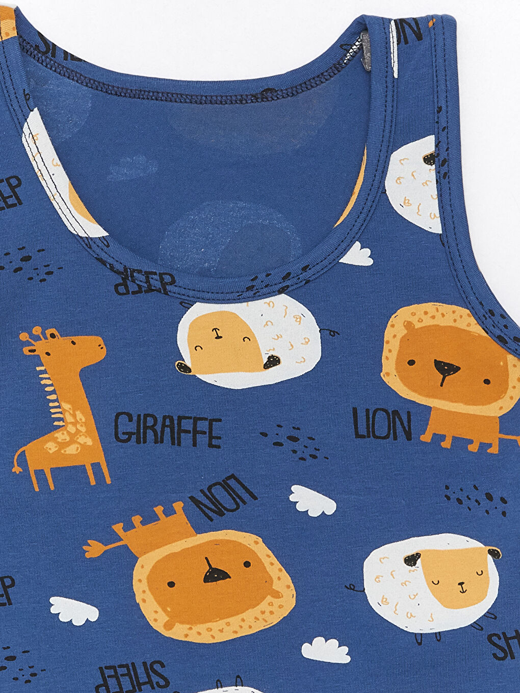 Mavi Saks İç Giyim Takım-5