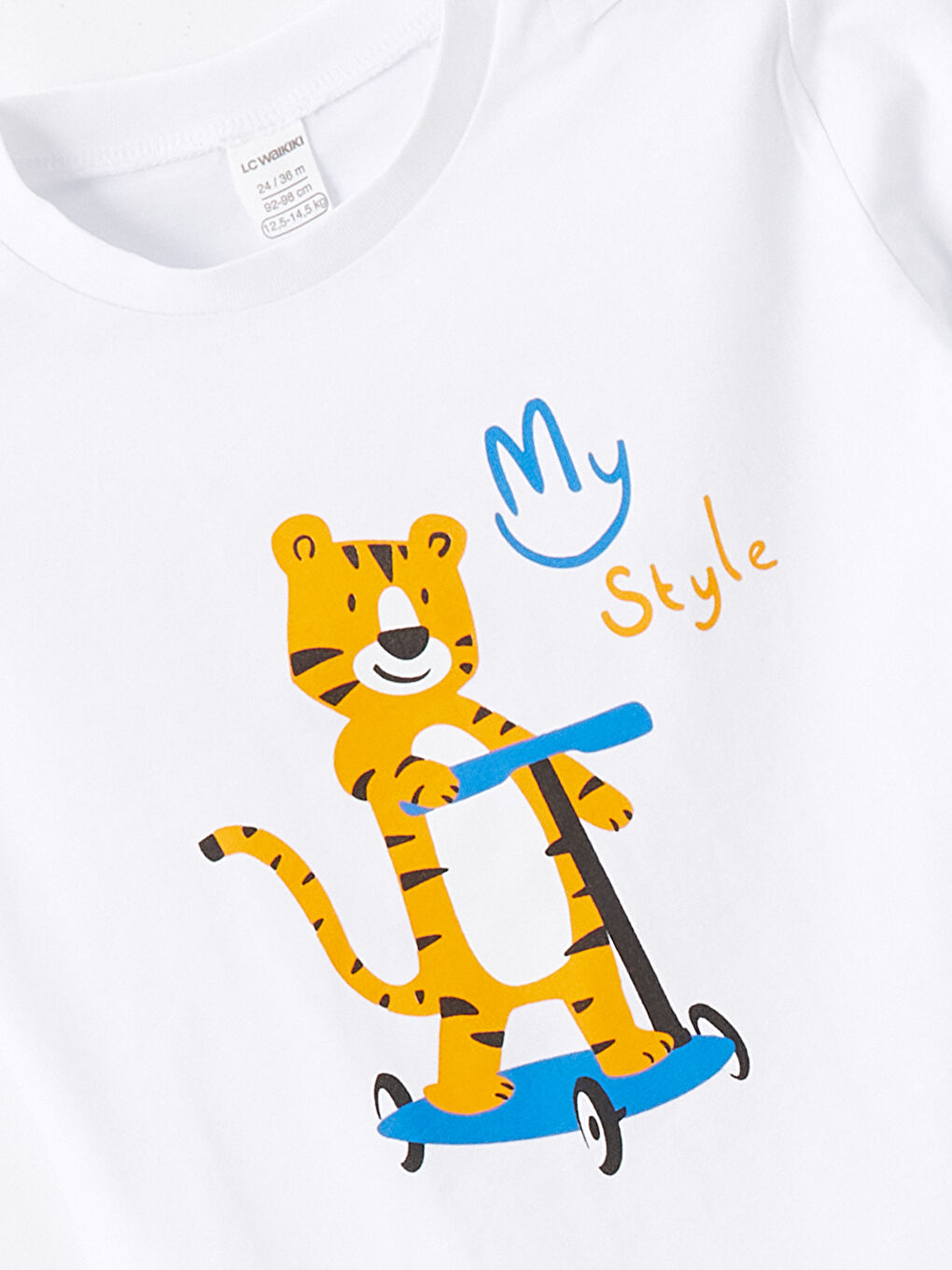 Crew Neck Printed Baby Boys' T-Shirt and Shorts 2 Pack Set-5