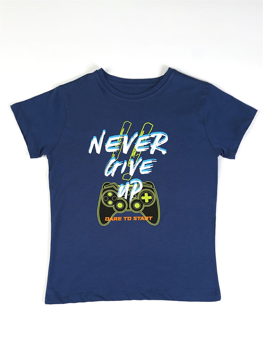 İndigo Bisiklet Yaka Erkek Bebek Pijama Takımı-1