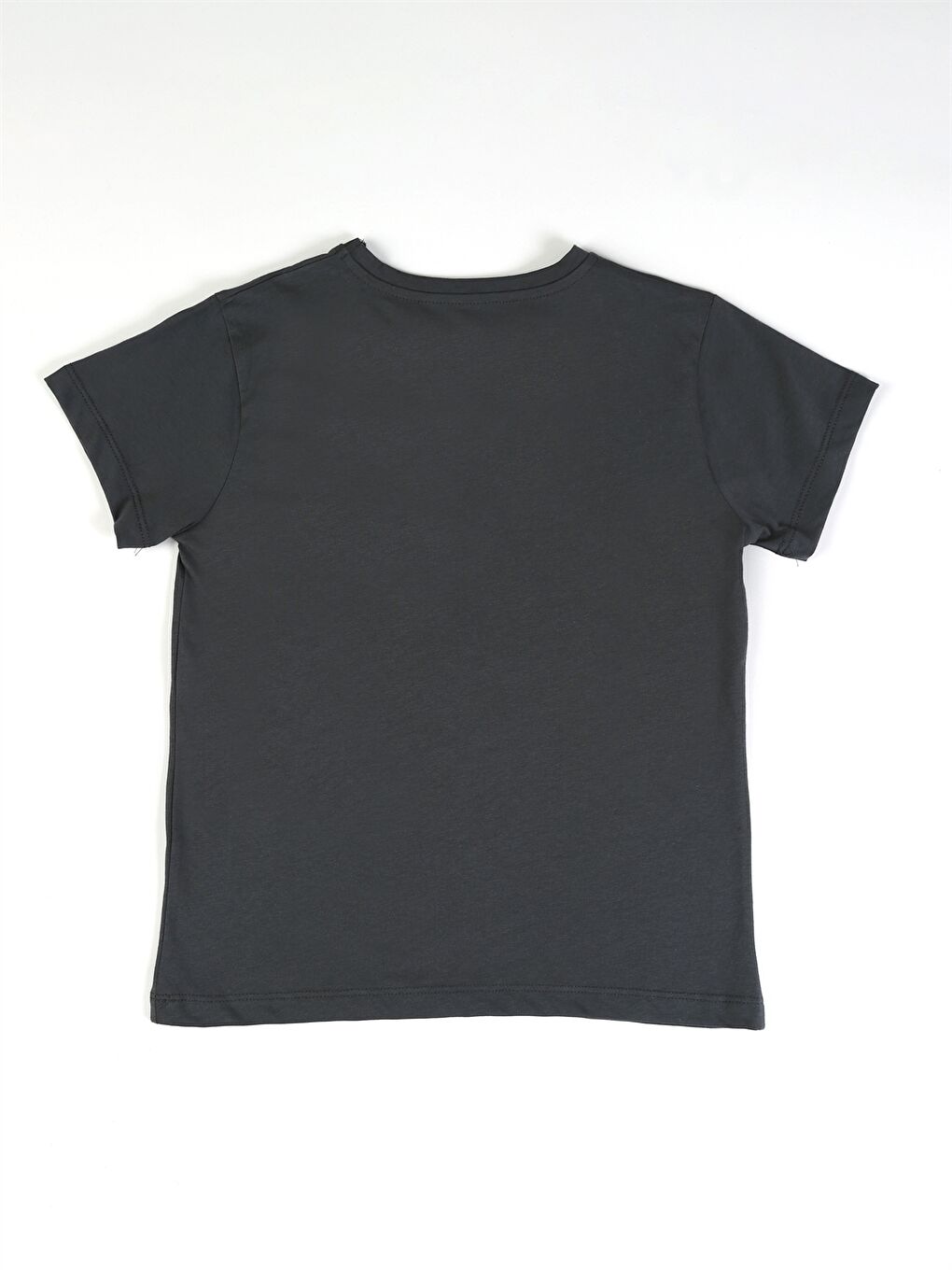 Antrasit Bisiklet Yaka Erkek Bebek Pijama Takımı-2