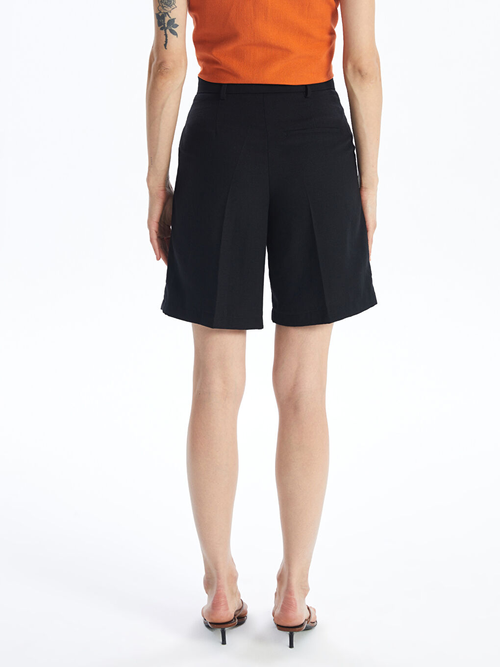 Comfortable Fit Women's Shorts -S4M615Z8-CVL