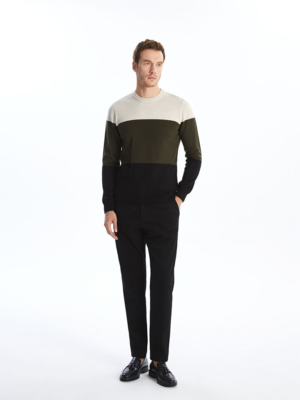 LCWAIKIKI Classic Λεπτή Εφαρμογή Ανδρικά Παντελόνια Chino -S4M655Z8-CVL