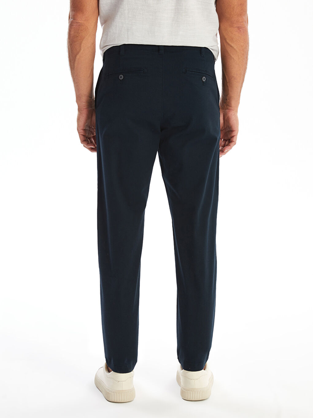 LCWAIKIKI Classic Slim Fit Men's Chino Trousers -S4M655Z8-KN7