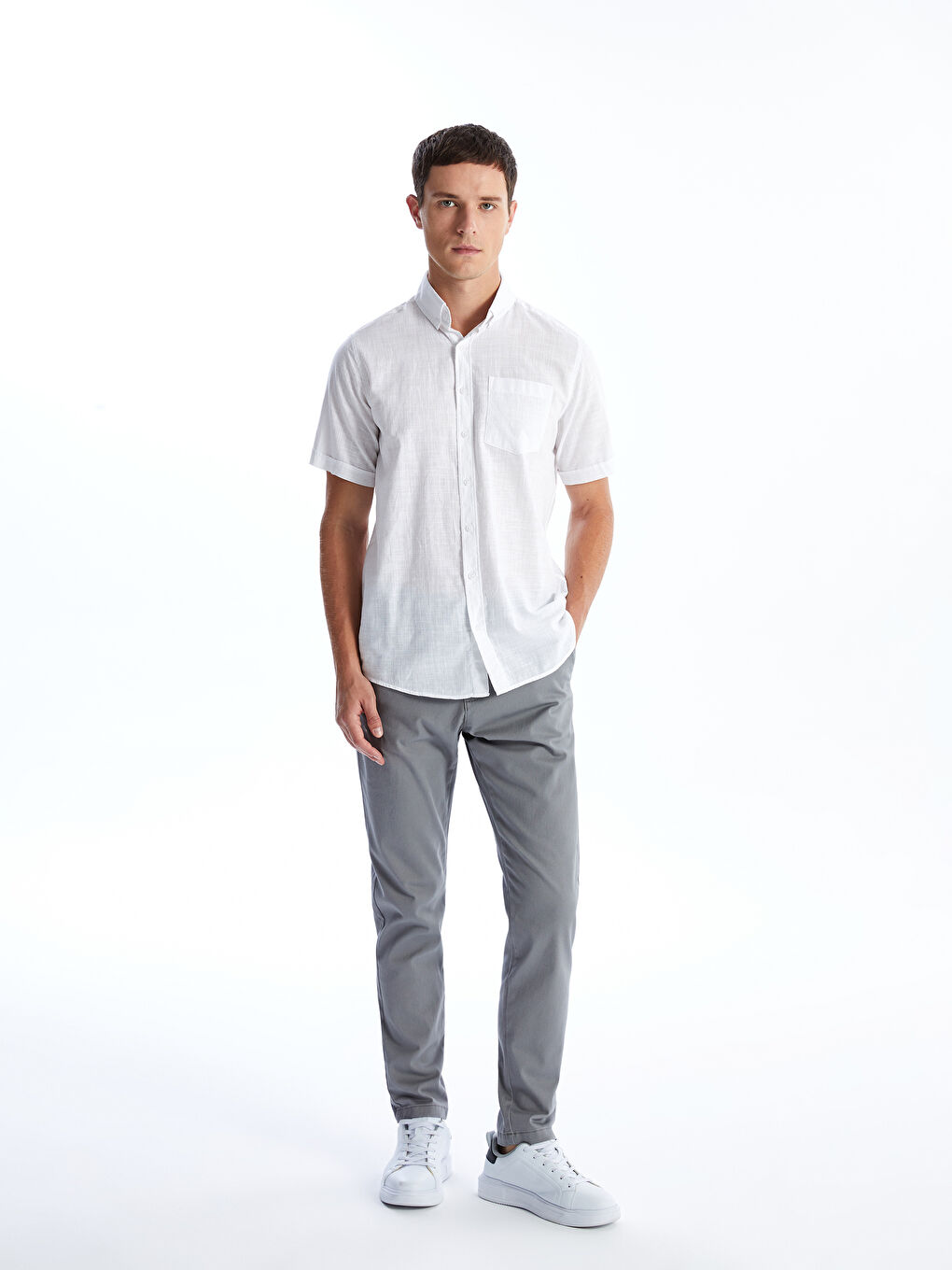 Брюки Чино Мужские Slim Fit