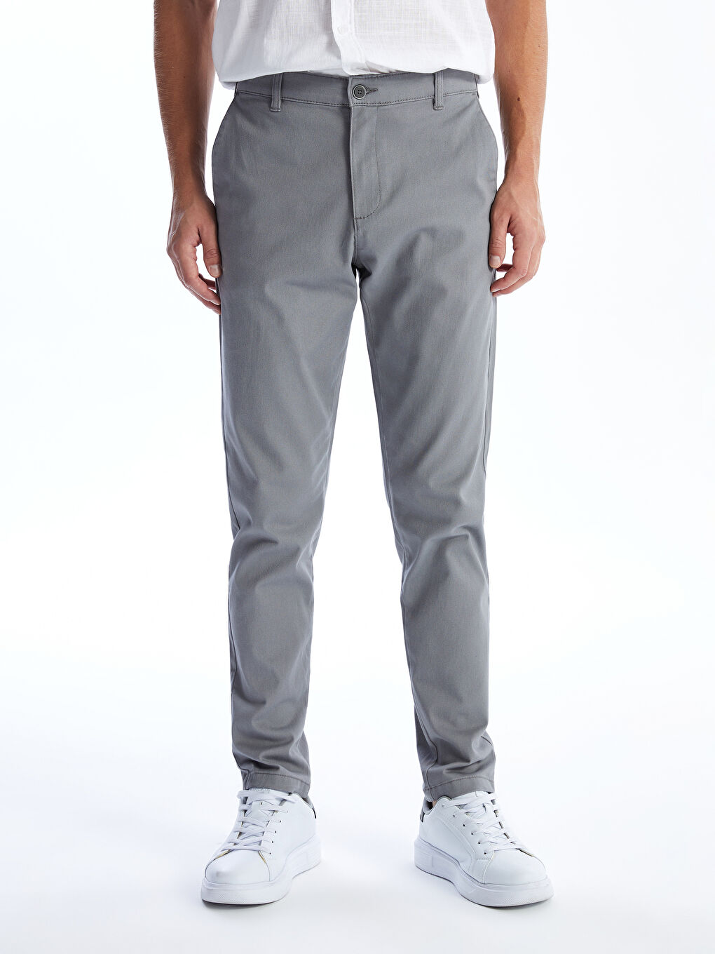 Брюки Чино Мужские Slim Fit-1