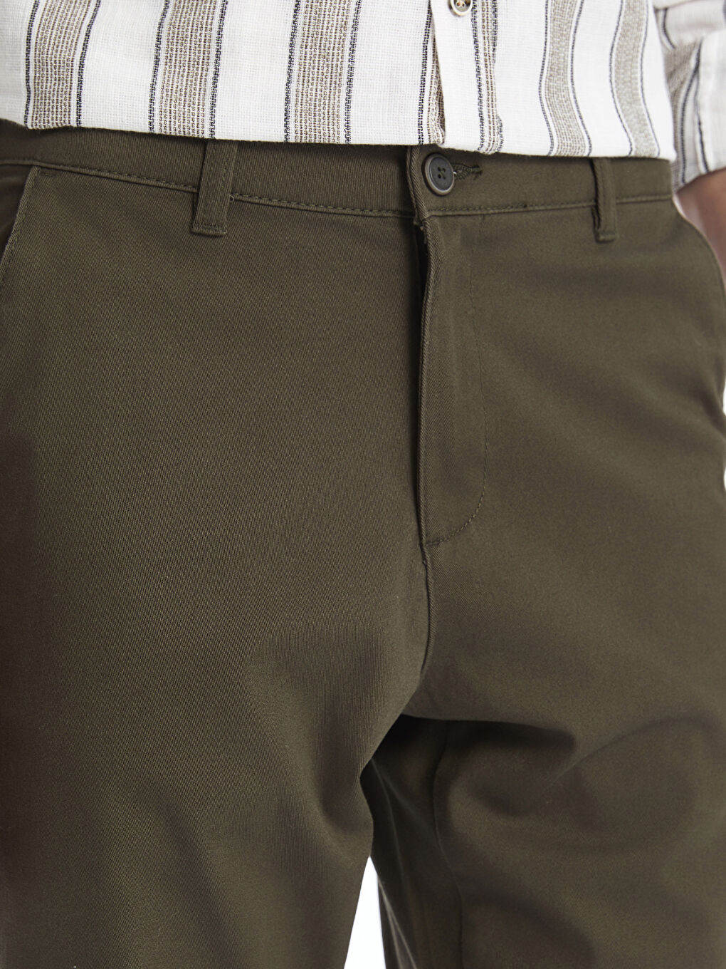 LCWAIKIKI Classic Λεπτή Εφαρμογή Ανδρικά Παντελόνια Chino -S4M655Z8-VDU
