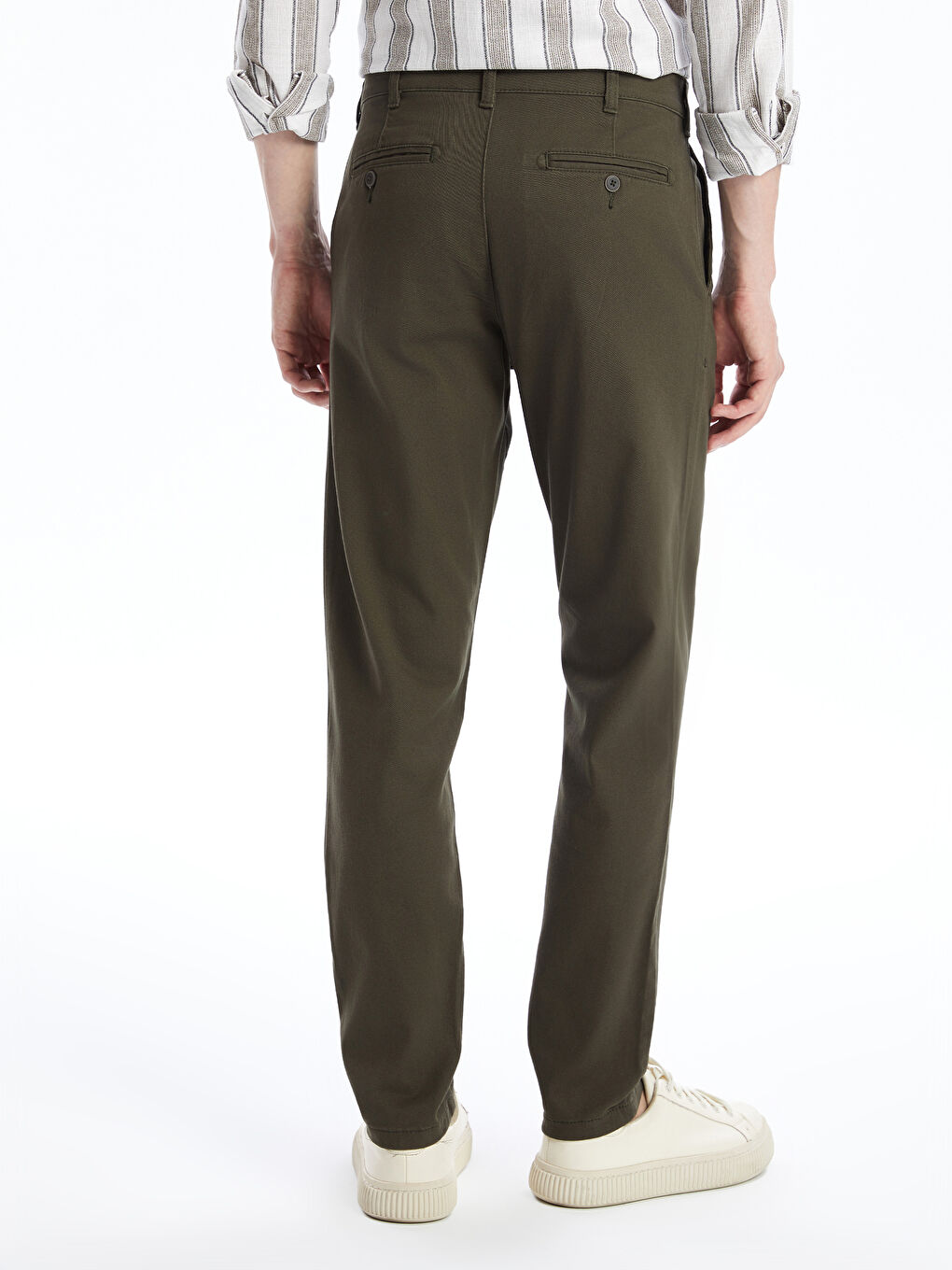 LCWAIKIKI Classic Λεπτή Εφαρμογή Ανδρικά Παντελόνια Chino -S4M655Z8-VDU