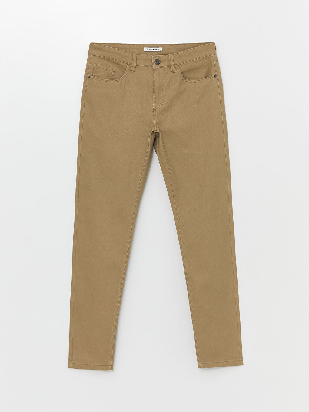 LCWAIKIKI Classic Slim Fit Twill Men's Trousers -S4M656Z8-YB6