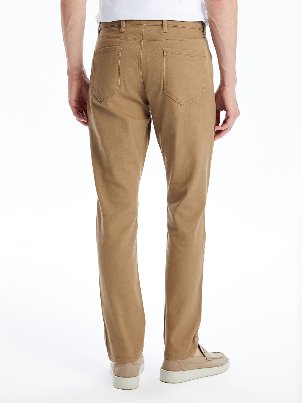 LCWAIKIKI Classic Slim Fit Twill Men's Trousers -S4M656Z8-YB6