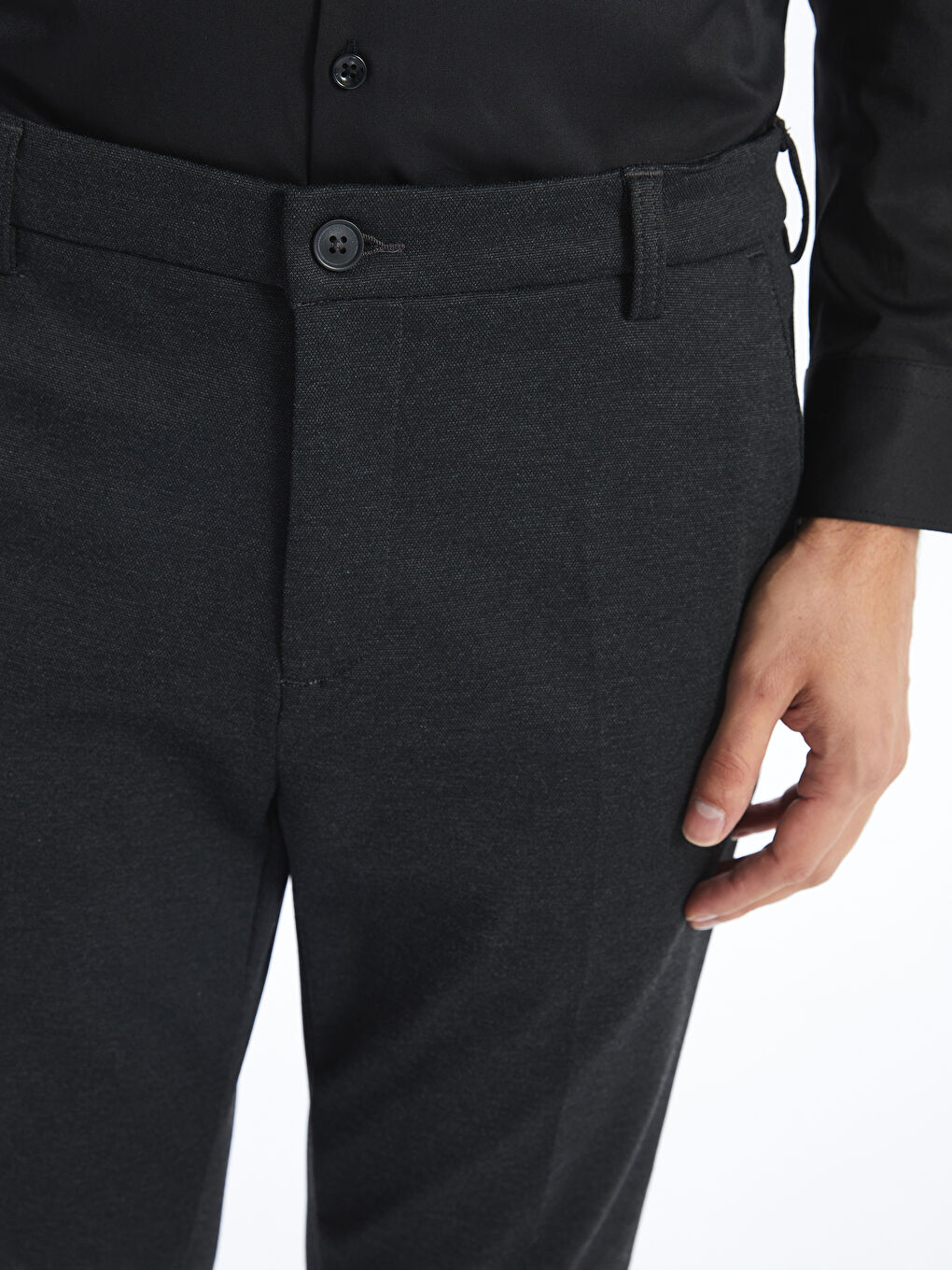 LC Waikiki Slim Fit Men's Chino Trousers -S4M657Z8-L8N
