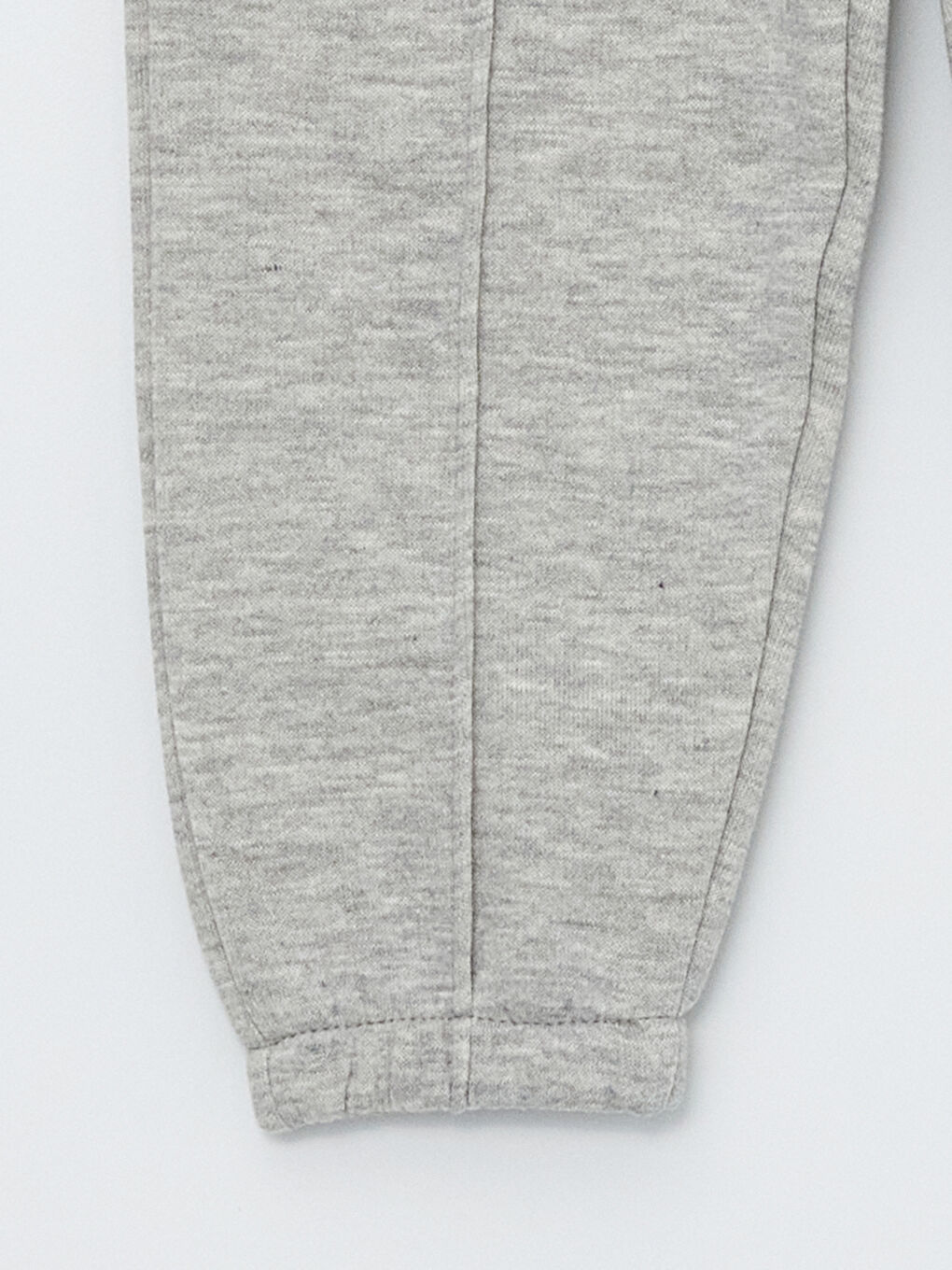 Gri Beli Lastikli Basic Erkek Bebek Jogger Eşofman Altı-2