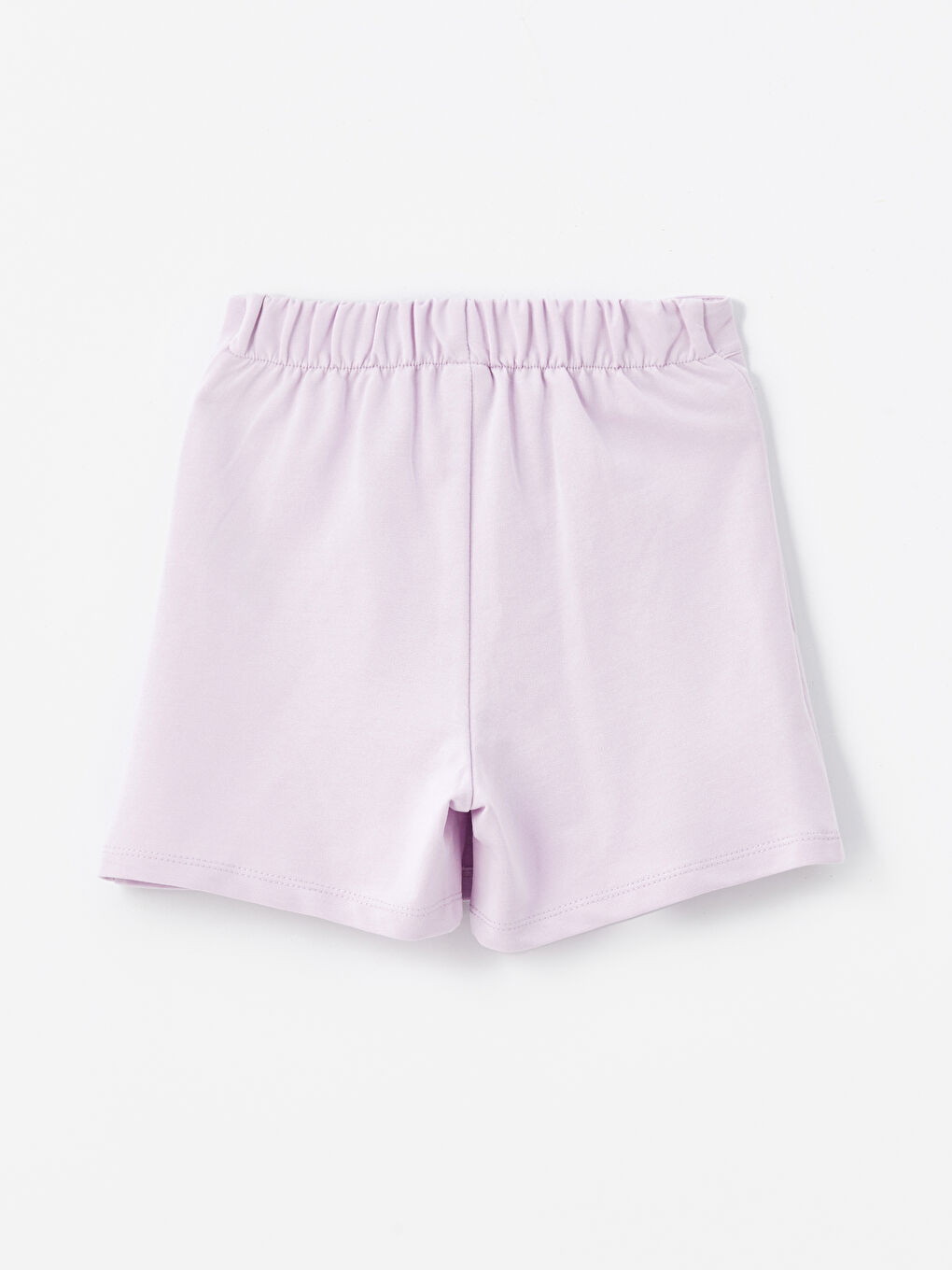Polo Neck Printed Girl's T-Shirt and Short Skirt -S4M777Z4-R9J