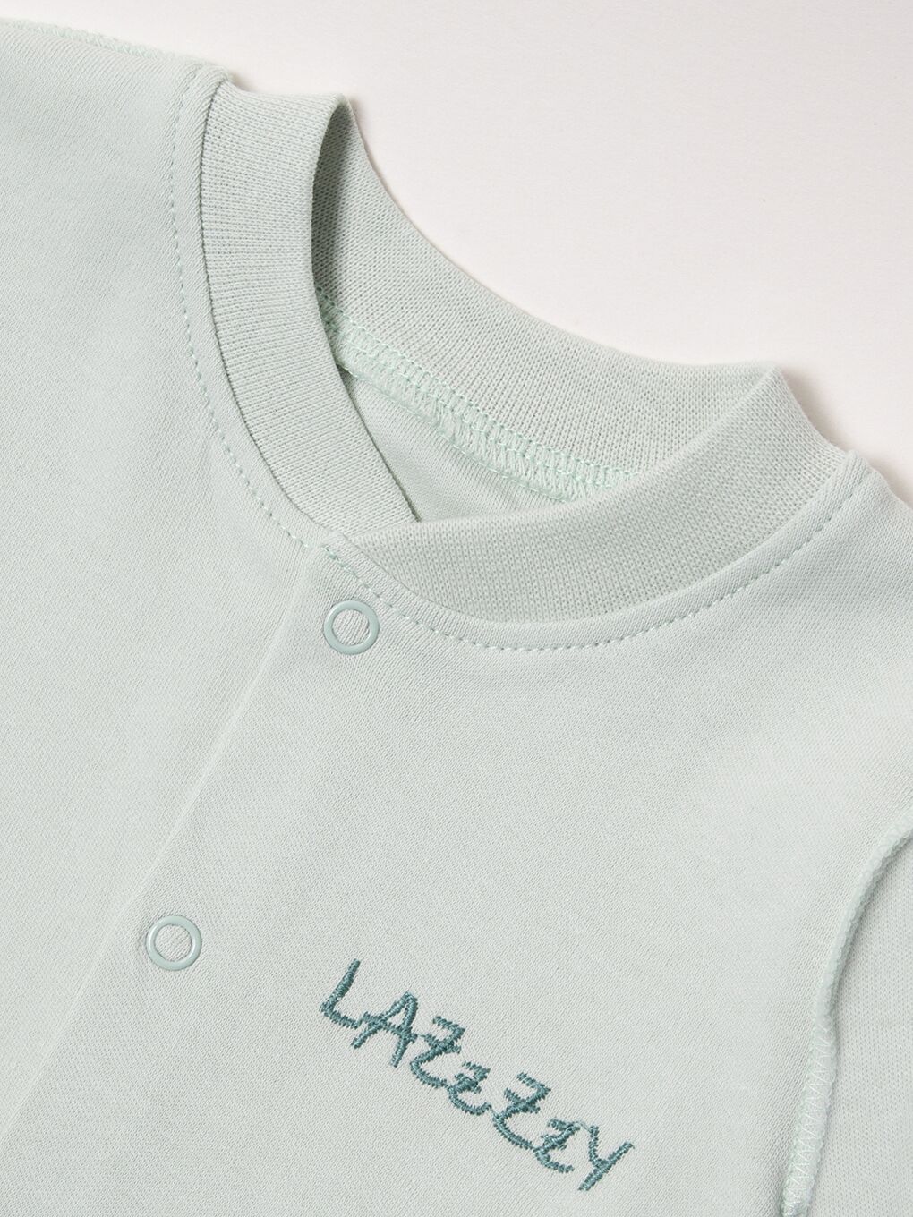 Yeşil Bisiklet Yaka Kız Bebek Pijama Takımı-2