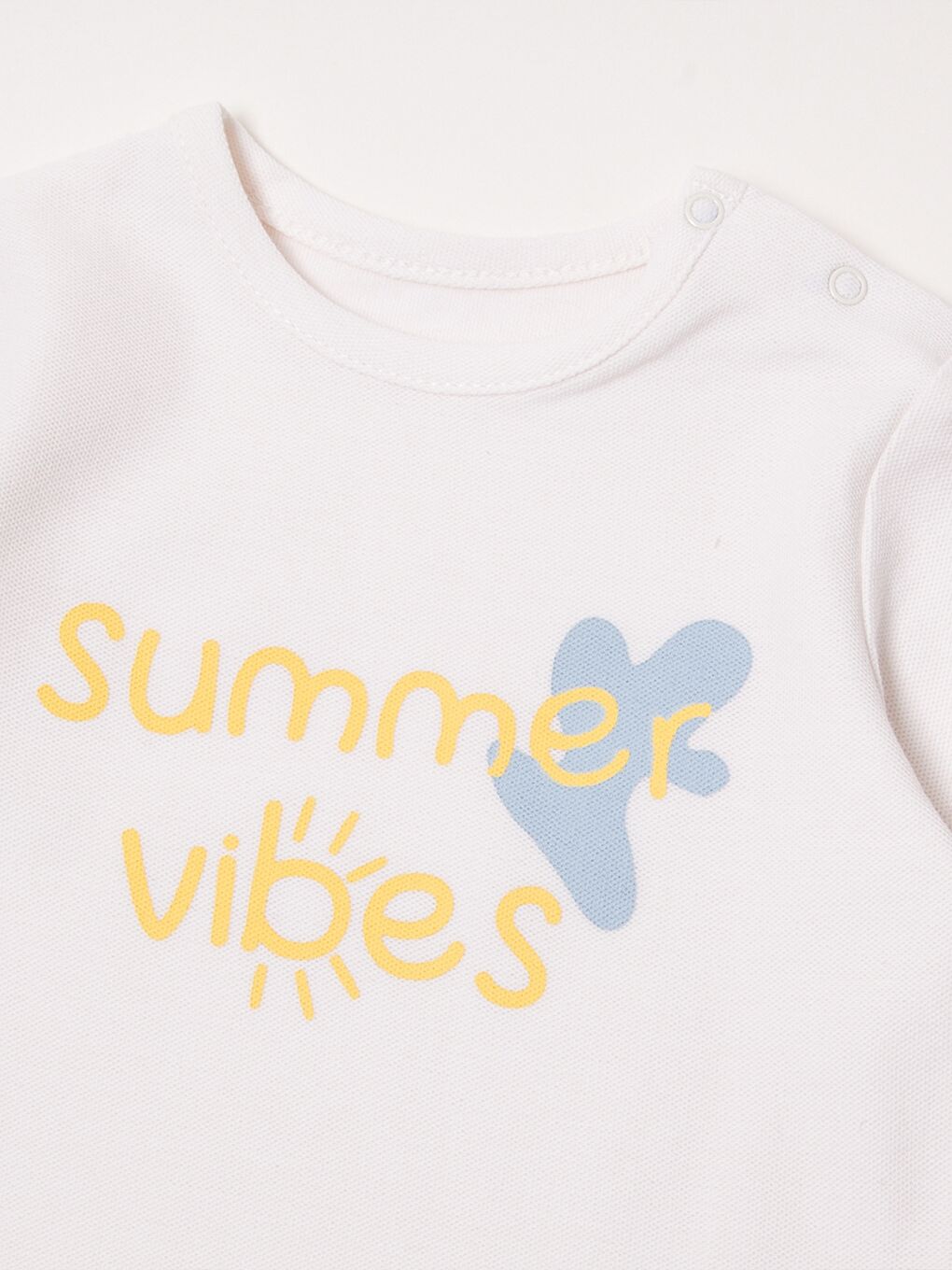 Mavi Kapüşonlu Erkek Bebek 3'lü Takım-3