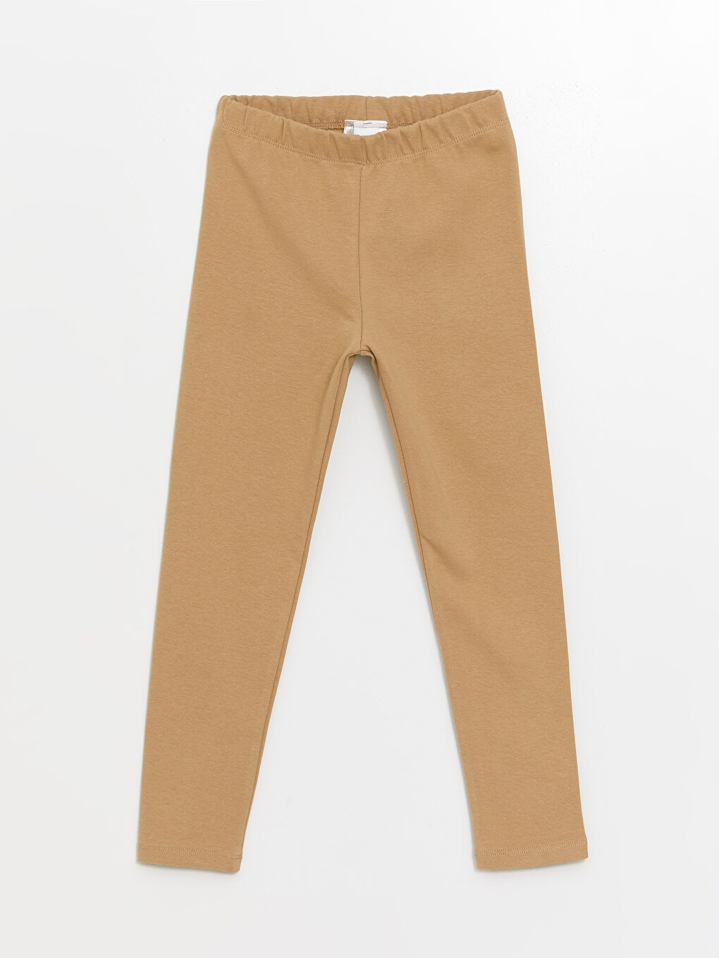 Ekru Bisiklet Yaka Kısa Kollu Baskılı Kız Bebek Tişört ve Tayt 2'li Takım-3