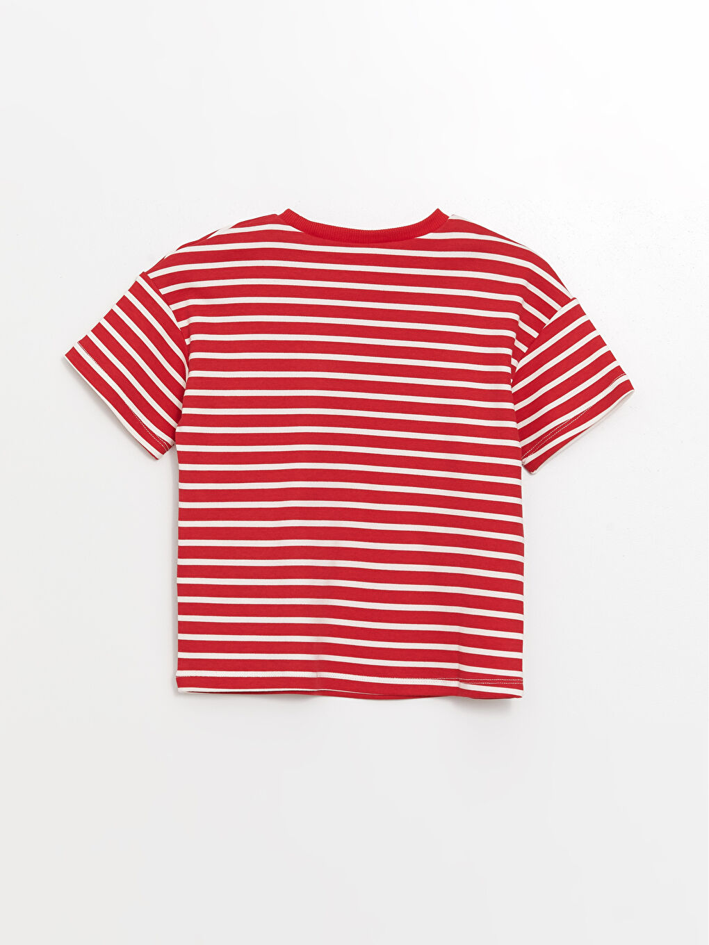 Kırmızı Bisiklet Yaka Erkek Bebek Tişört ve Şort 2'li-2