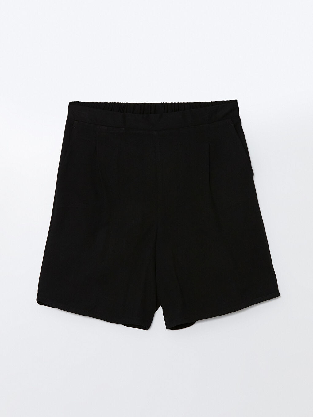 Women's Elastic Waist Regular Shorts -S4M993Z8-CVL