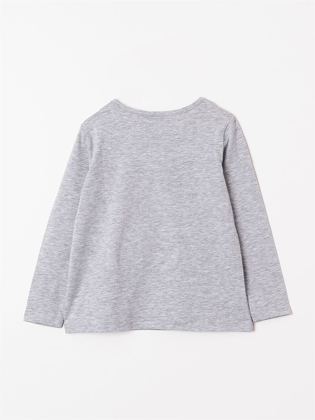 Gri Melanj Tişört-3