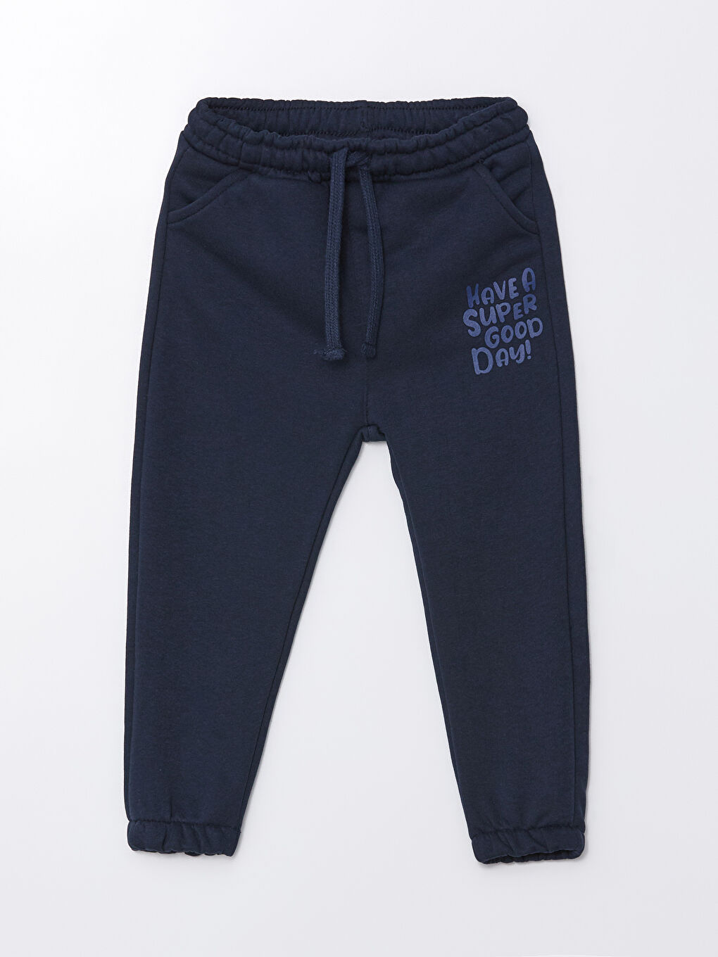 Elastic Waist Printed Baby Boys' Jogger Sweatpants