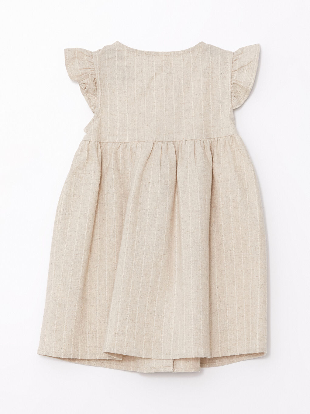 Crew Neck Baby Girl Dress -S4MB59Z1-YDC