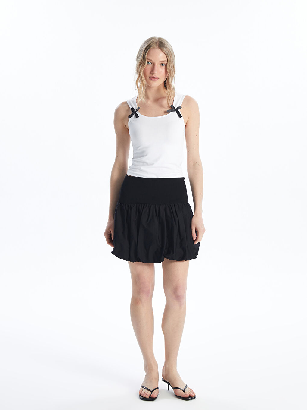 Women's Square Neck Straight Athlete -S4MB80Z8-Q6K