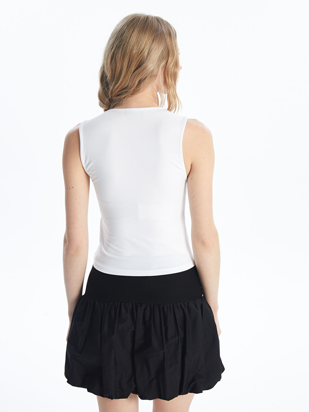 Women's Square Neck Straight Athlete -S4MB80Z8-Q6K