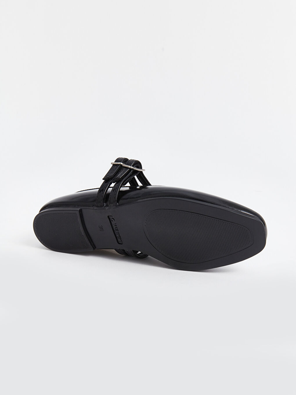 Leather Look Woman Flat Shoes -S4MC66Z8-HUC